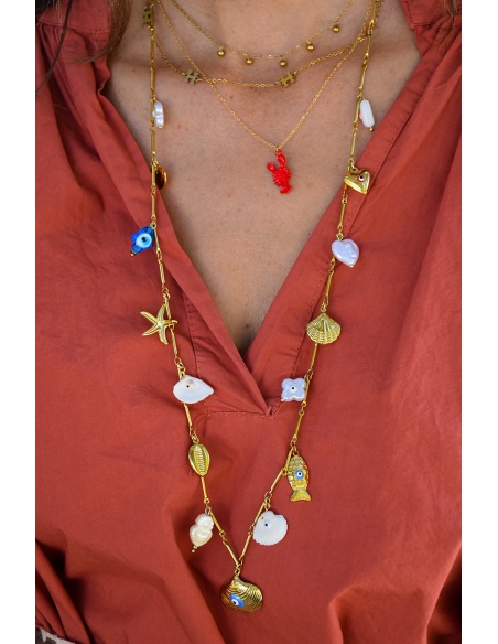 Collier Doré Homard HïDI