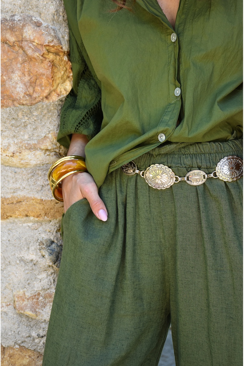 Ceinture Chaine Dorée EVIE