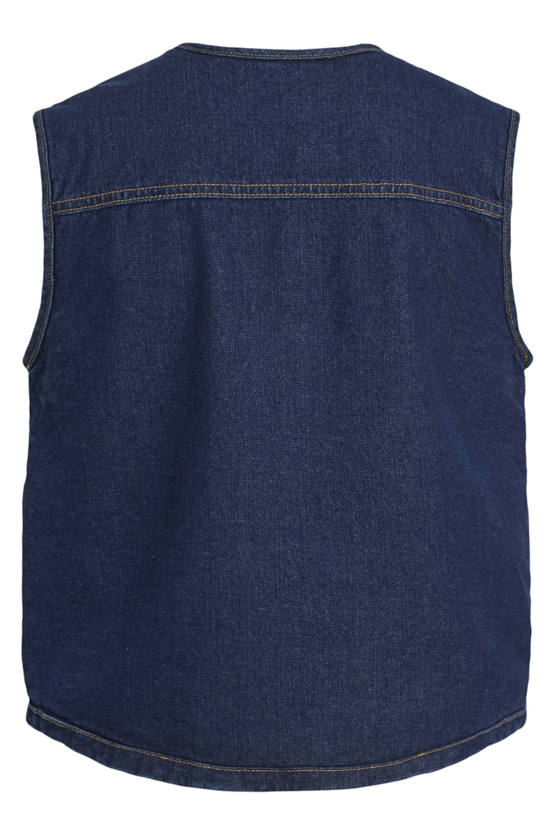 VILA A/S DARK BLUE GILETS 2