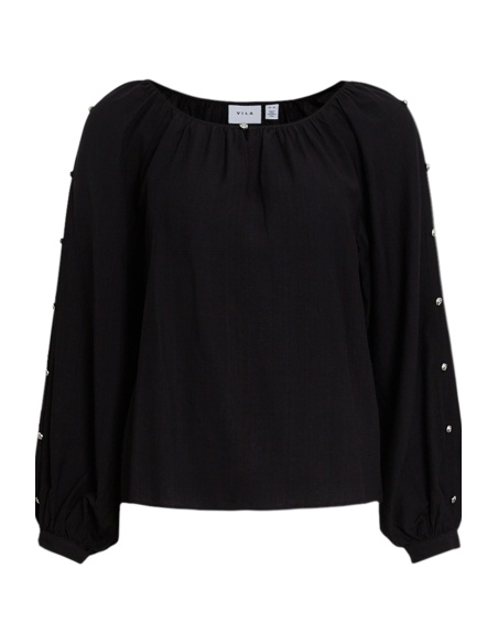 VILA A/S BLACK BEAUTY CHEMISES ML