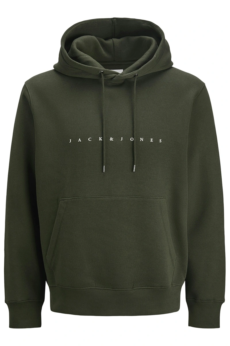 Sweat Capuche Kaki JJESTAR