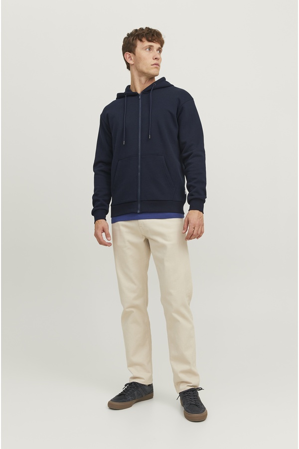 Sudadera con cremallera azul marino JJEBRADLEY Jack&Jones - 1 | TOPS 2