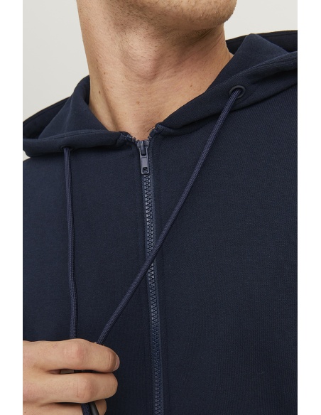 JJEBRADLEY Navy Reißverschluss-Sweatshirt Jack&Jones - 5 | TOPS