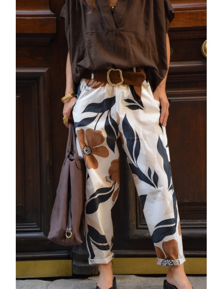 CARLA GIANNINI COQUEL MA/ECR PANTALON FEMME