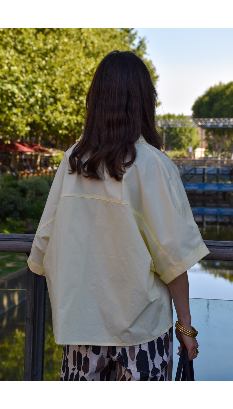 Chemisier Oversize Jaune LENA