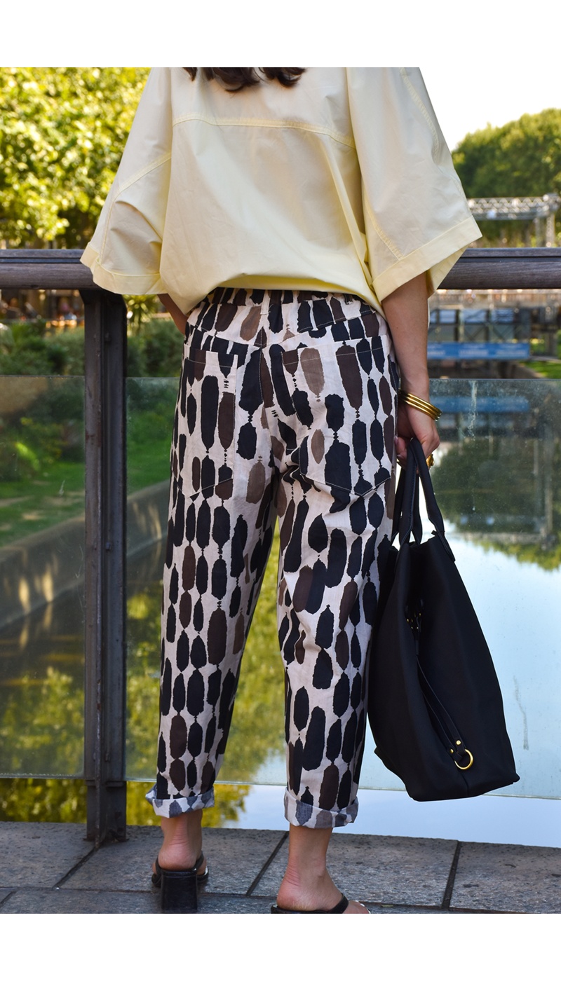 CARLA GIANNINI IMPRI MA/NOI PANTALON FEMME