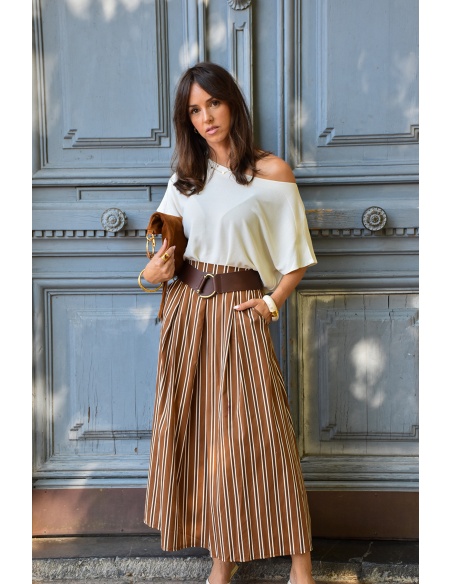 Haut Maille Ecru JULIA