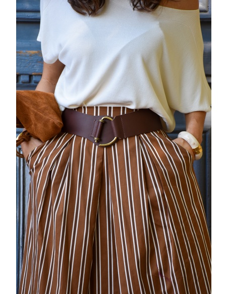 only one barcelona DORE MARRON CEINTURES FEMME