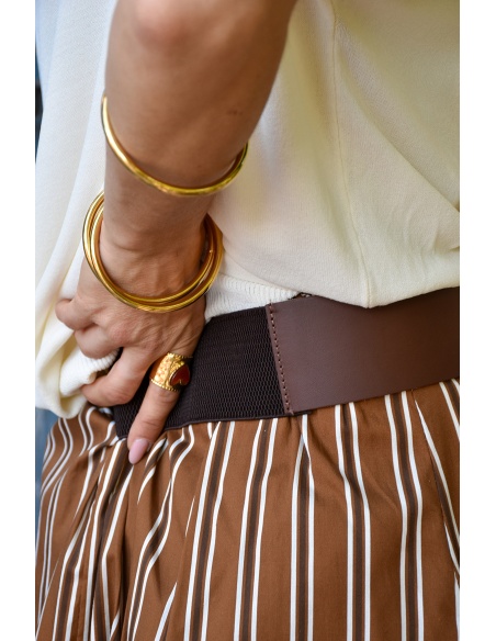only one barcelona DORE MARRON CEINTURES FEMME