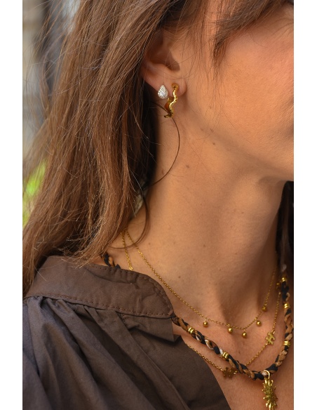Collier Soleil Léopard JUSTINE