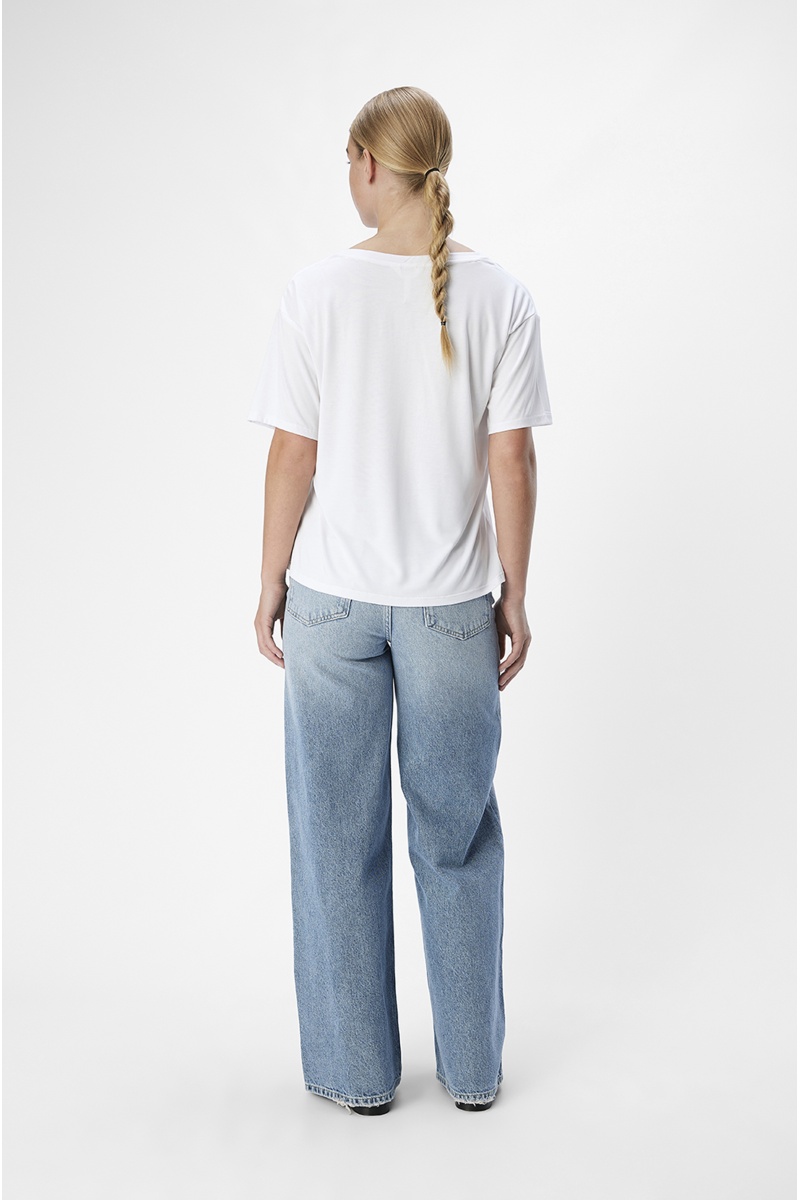 Tee Shirt Blanc OBJANNIE 2