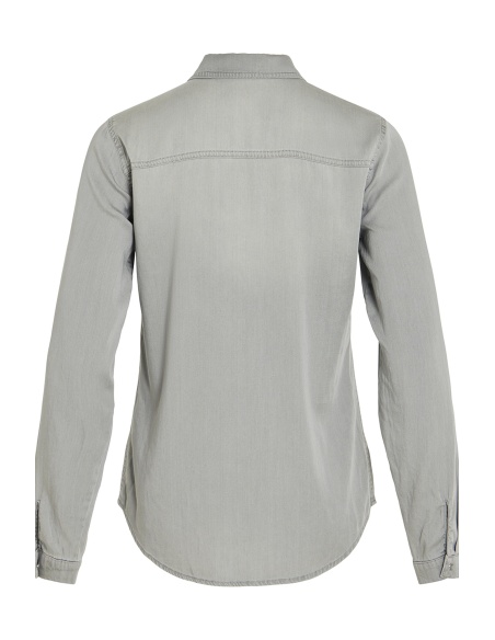 Graues Jeanshemd VIBISTA VILA - 7 | TOPS