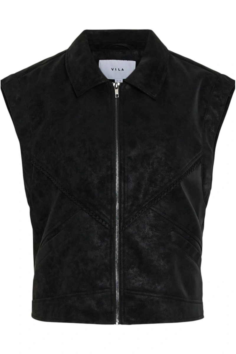 VILA A/S BLACK BEAUTY GILETS SUR MESURE