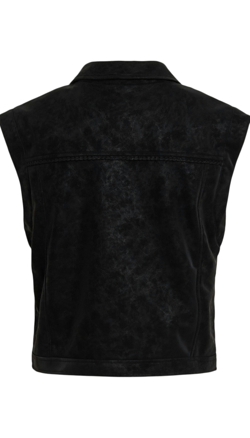 VILA A/S BLACK BEAUTY GILETS SUR MESURE