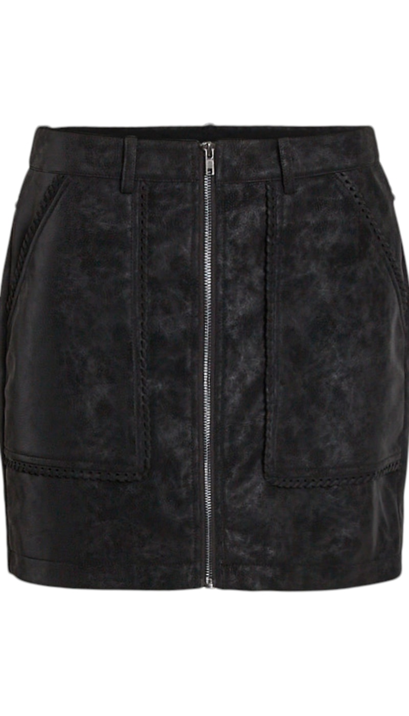 VILA A/S BLACK BEAUTY JUPES COURTES