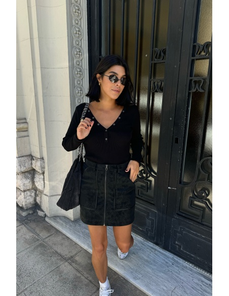 VILA A/S BLACK BEAUTY JUPES COURTES
