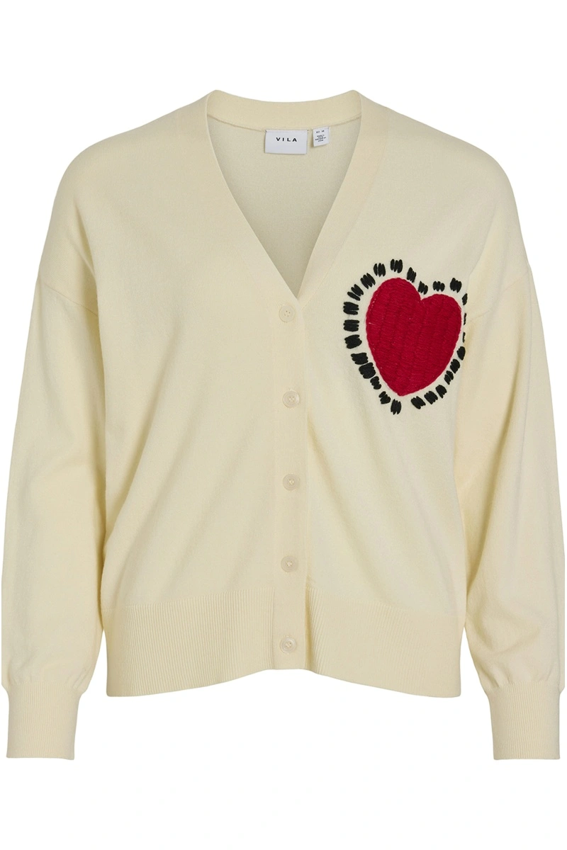 VILA A/S  BIRCH CARDIGANS