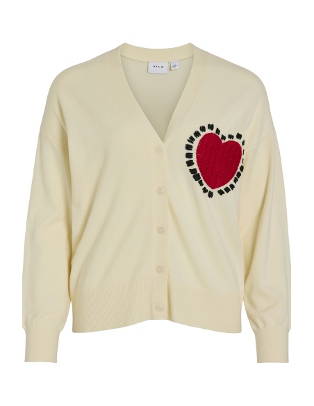 VILA A/S  BIRCH CARDIGANS