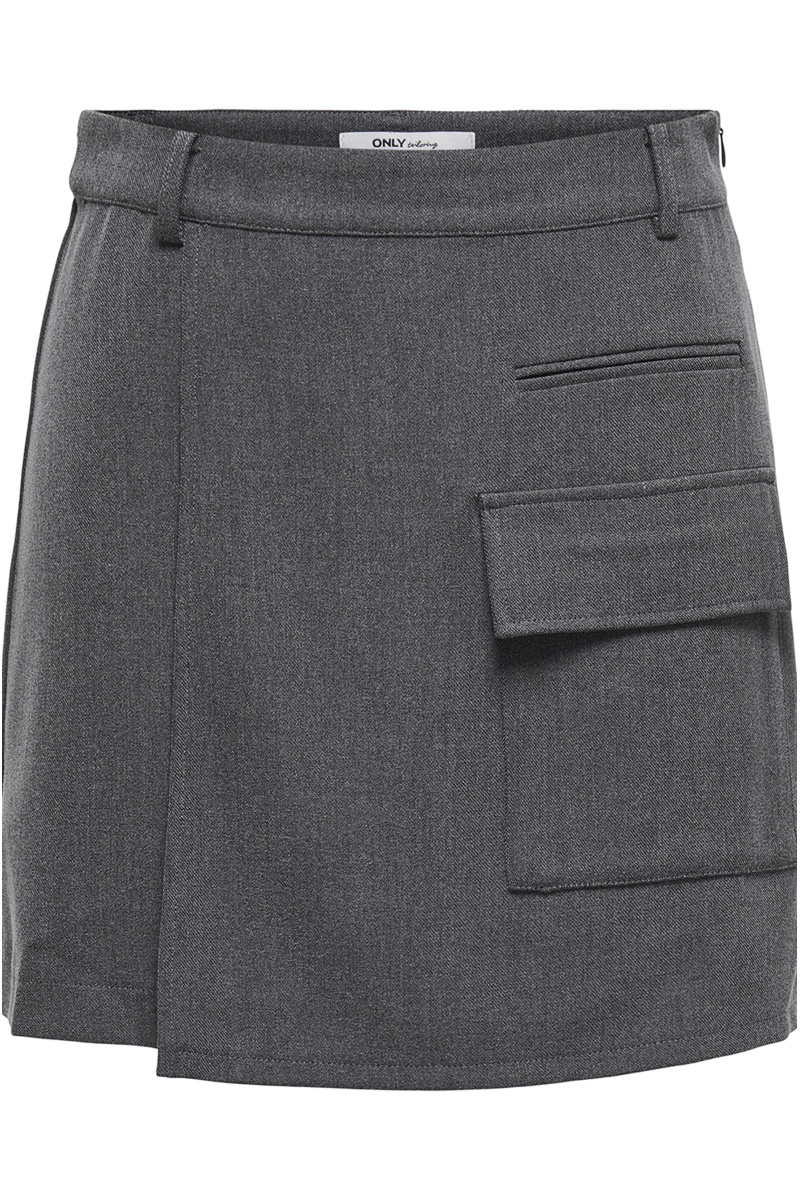 DARK GREY JUPES COURTES