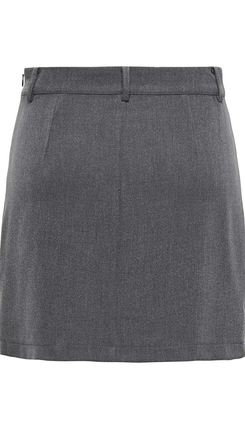 DARK GREY JUPES COURTES