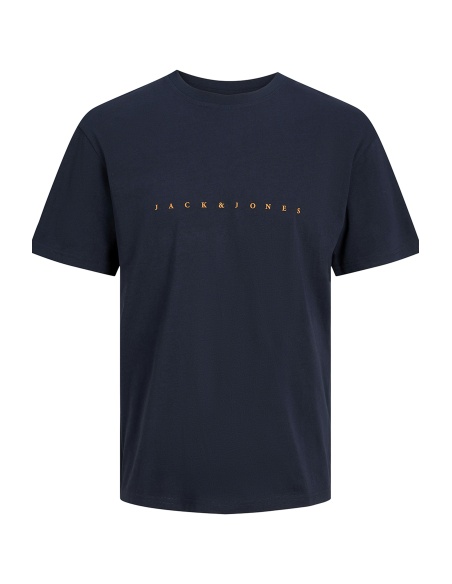 JACKandJONES DARK NAVY T-SHIRTS MC