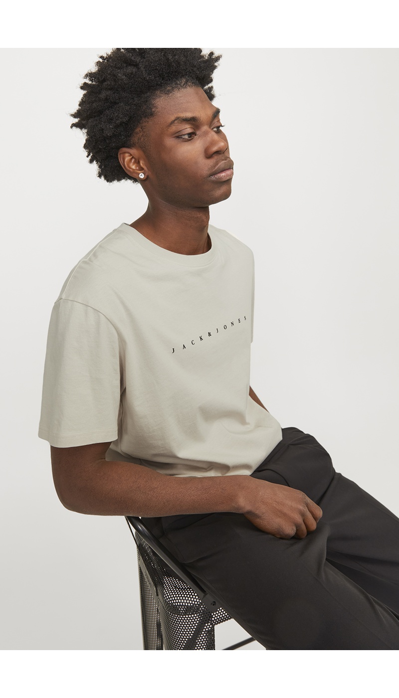 Camiseta JJESTAR Beige Jack&Jones - 4 | TOPS