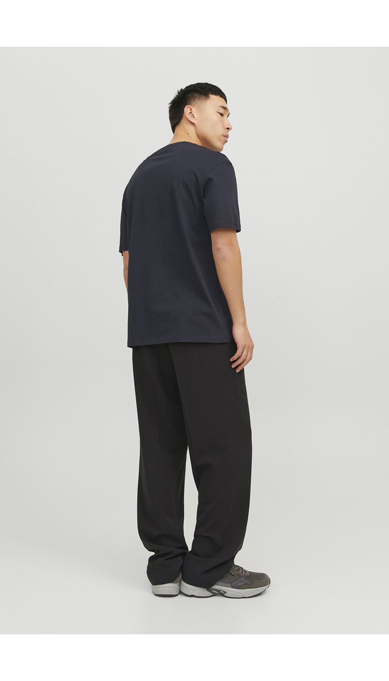 JACKandJONES DARK NAVY T-SHIRTS MC