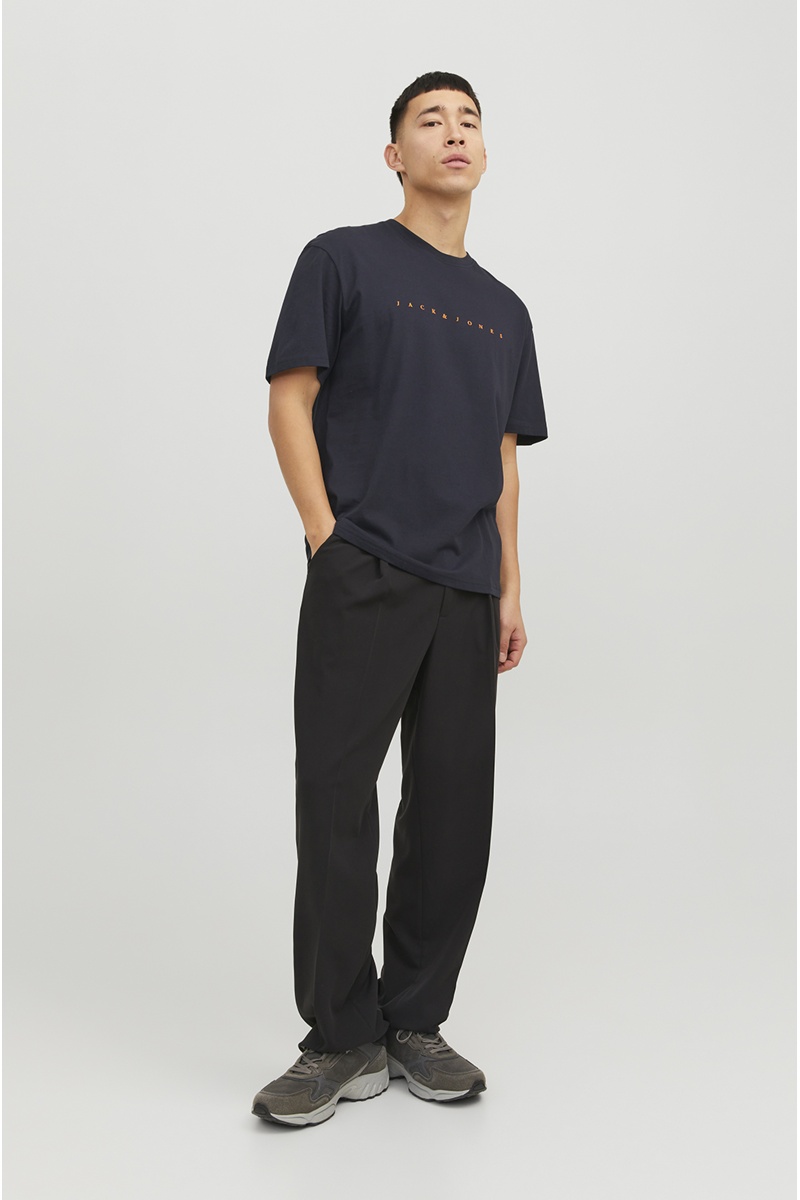 JACKandJONES DARK NAVY T-SHIRTS MC