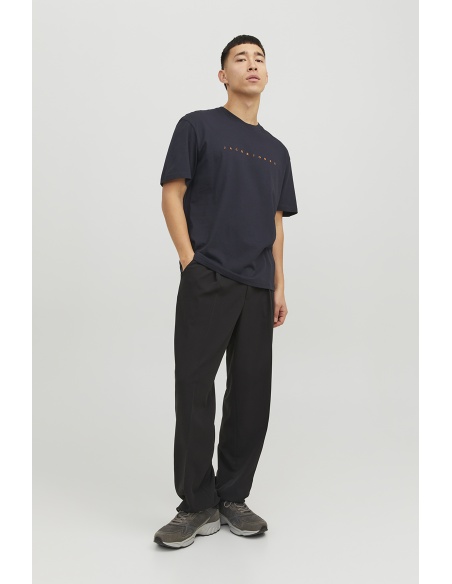 JACKandJONES DARK NAVY T-SHIRTS MC
