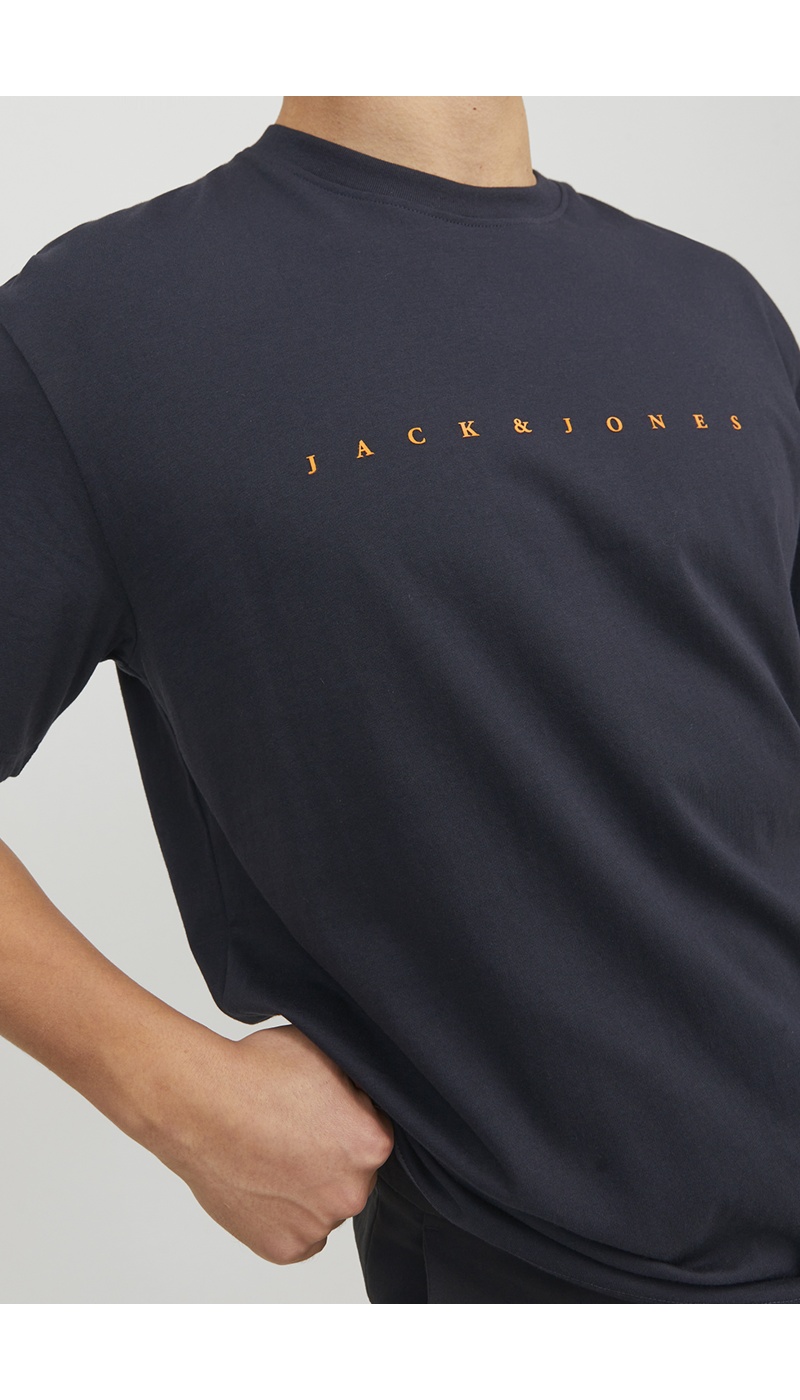 JJESTAR Jack&Jones Camiseta Azul-Marinho - 5 | TOPS