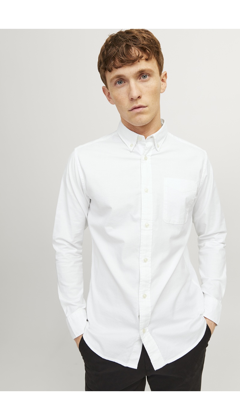 JPRBLUBROOK White Shirt Jack&Jones - 4 | TOPS
