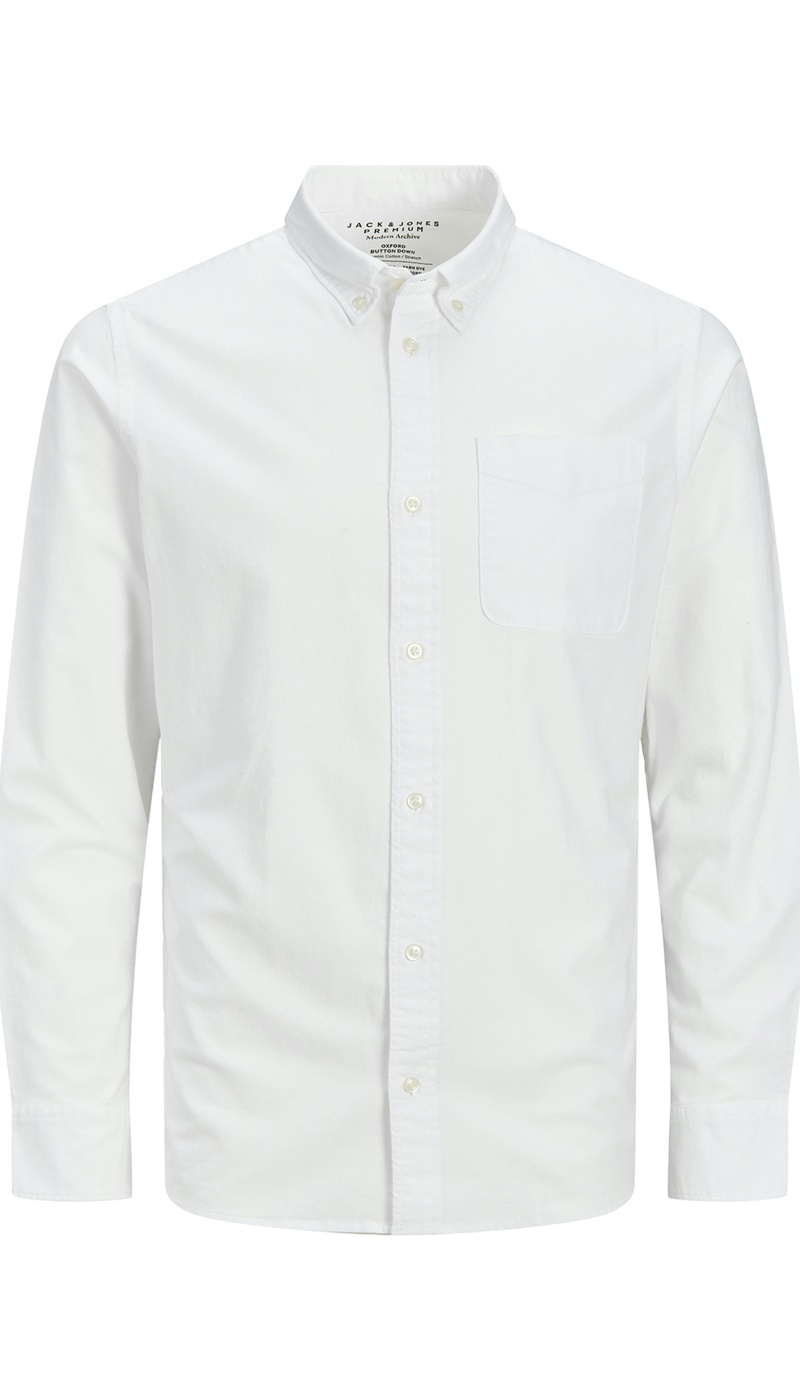 JACKandJONES  WHITE CHEMISES ML