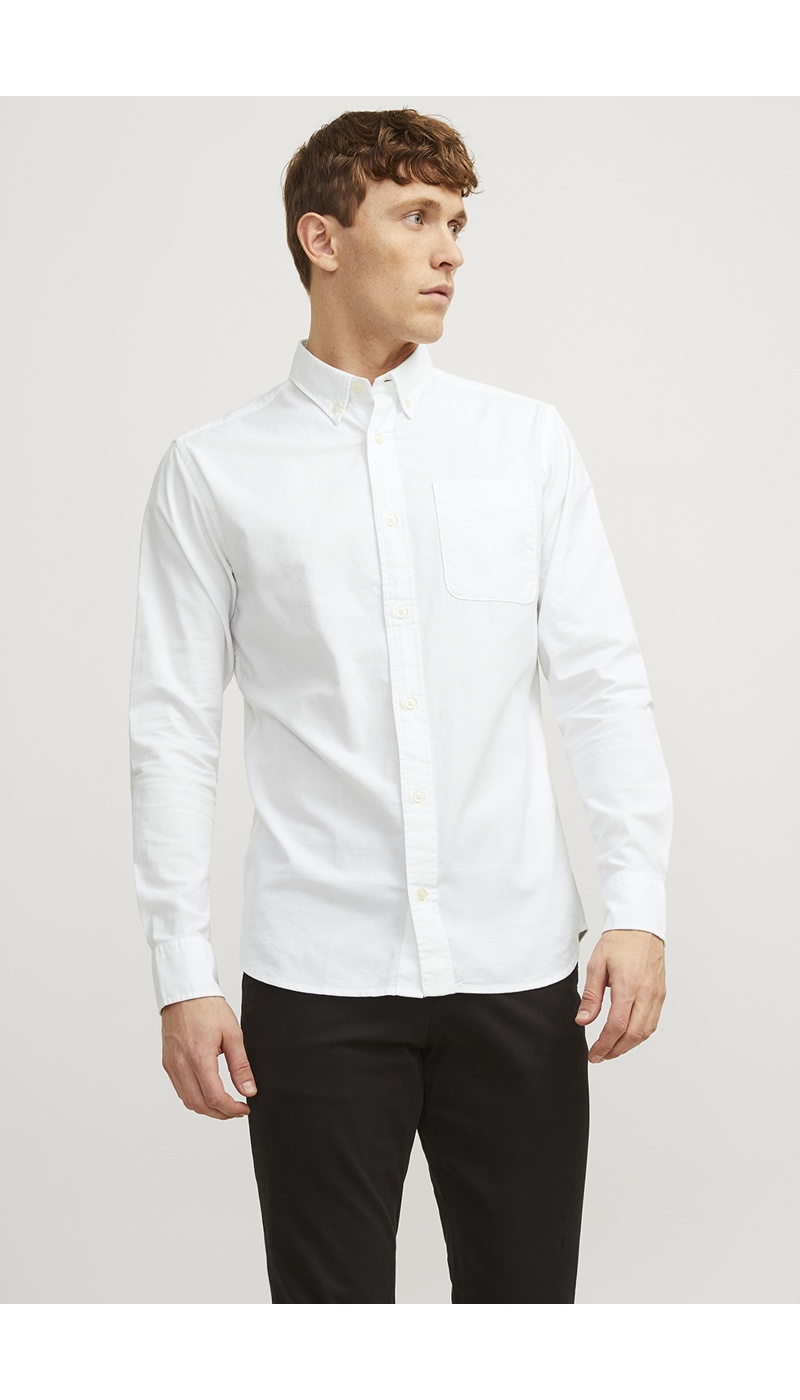 JACKandJONES  WHITE CHEMISES ML