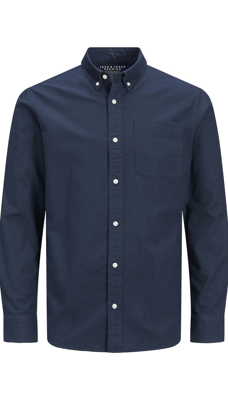 JACKandJONES NAVY BLAZER CHEMISES ML