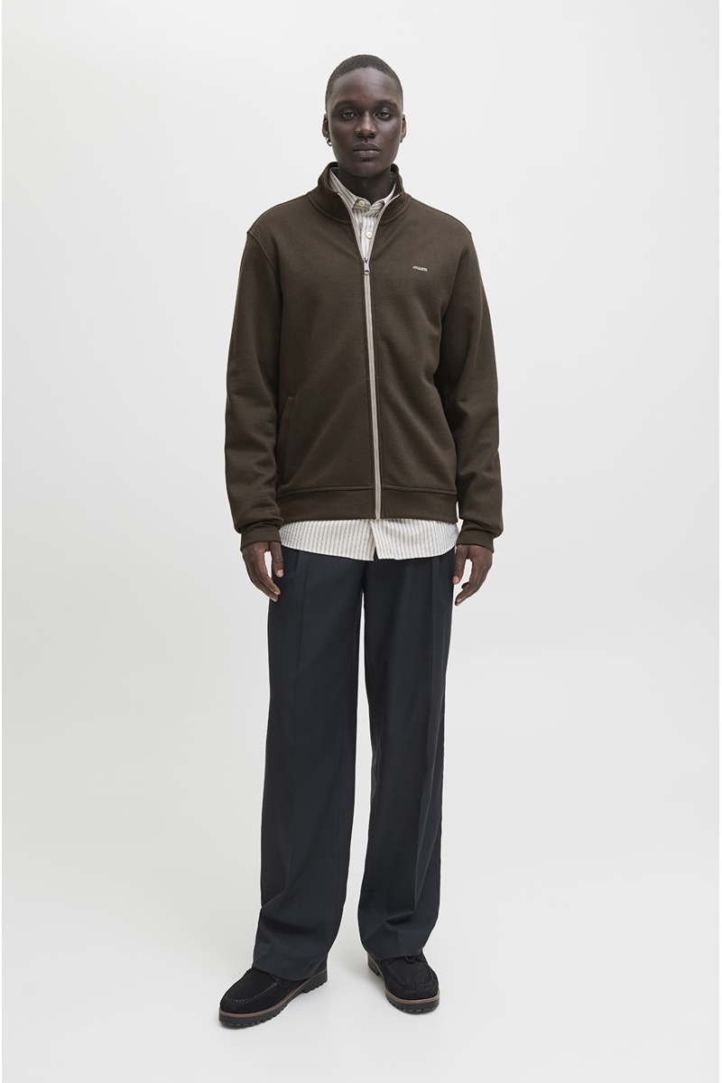 JACKandJONES BLACK OLIVE SWEAT