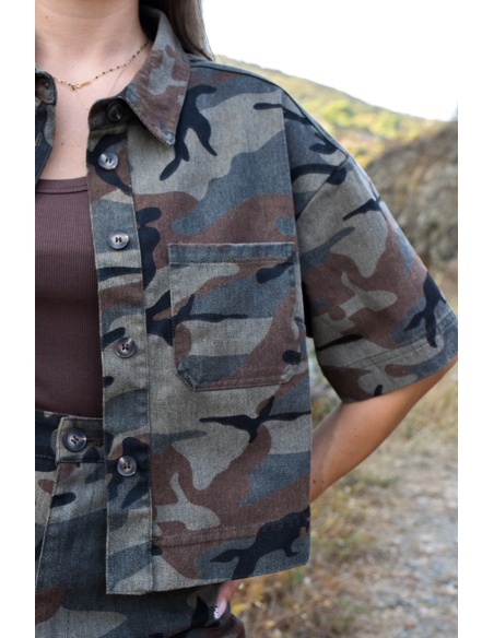 DROLE DE COPINE  MILITA VESTES FEMME
