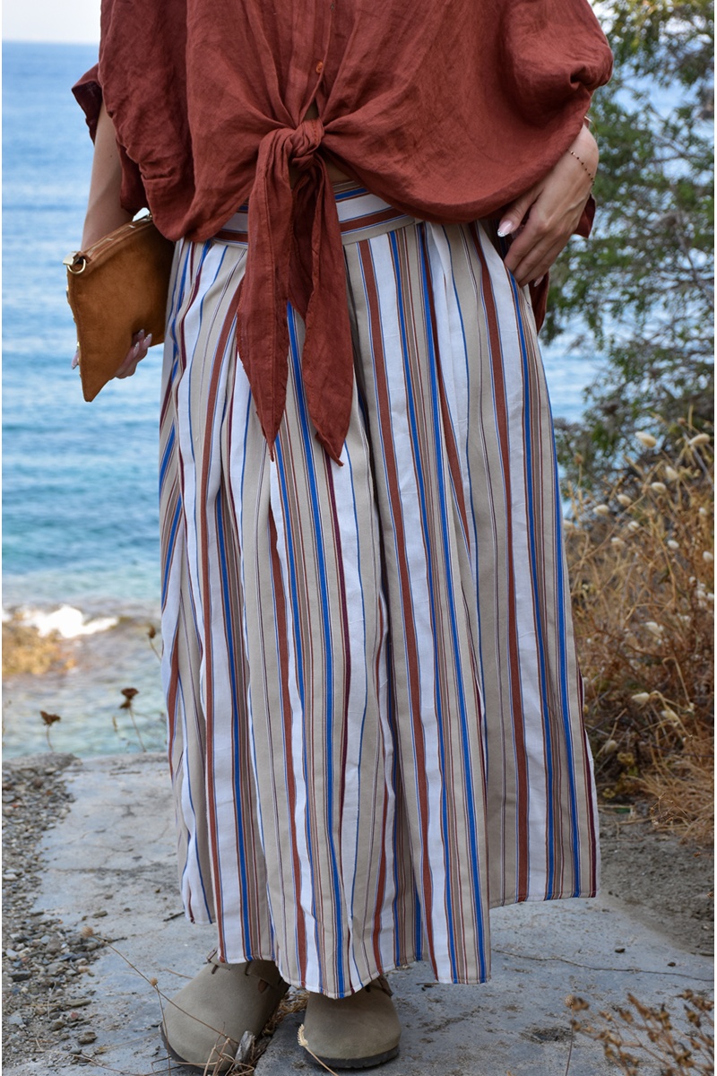 johanna toutoun RAYE BEIGE PANTALON FEMME
