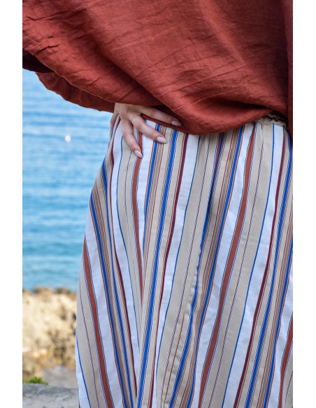 johanna toutoun RAYE BEIGE PANTALON FEMME