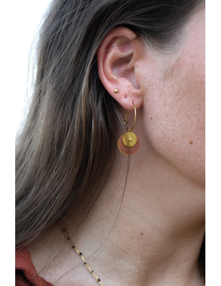 Boucles d'Oreilles Rond JUDITH