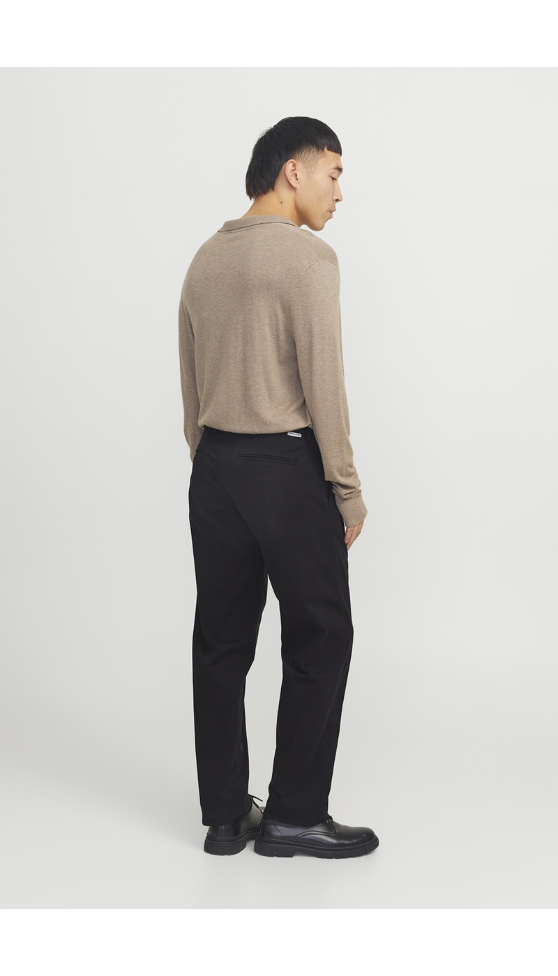JACKandJONES  BLACK PANTALONS