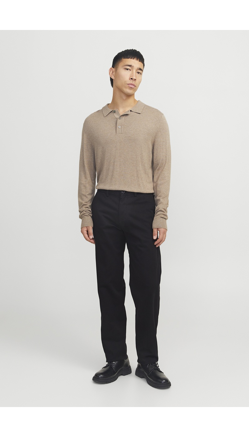 JACKandJONES  BLACK PANTALONS