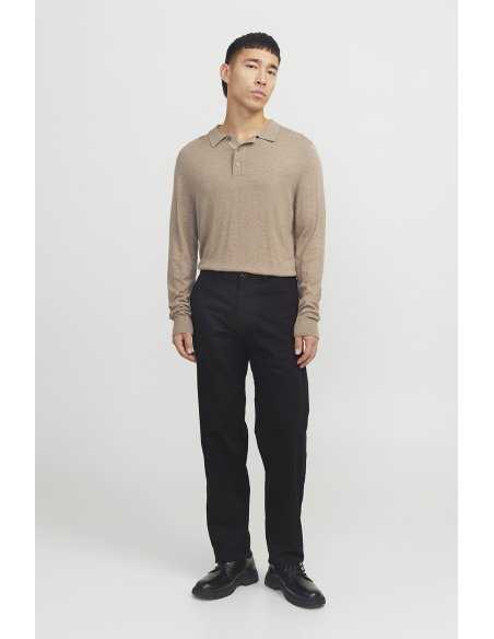 JACKandJONES  BLACK PANTALONS