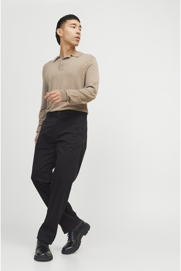 Chinos pretos JPSTKANE Comprimento 34 Jack&Jones - 1 | HOMENS