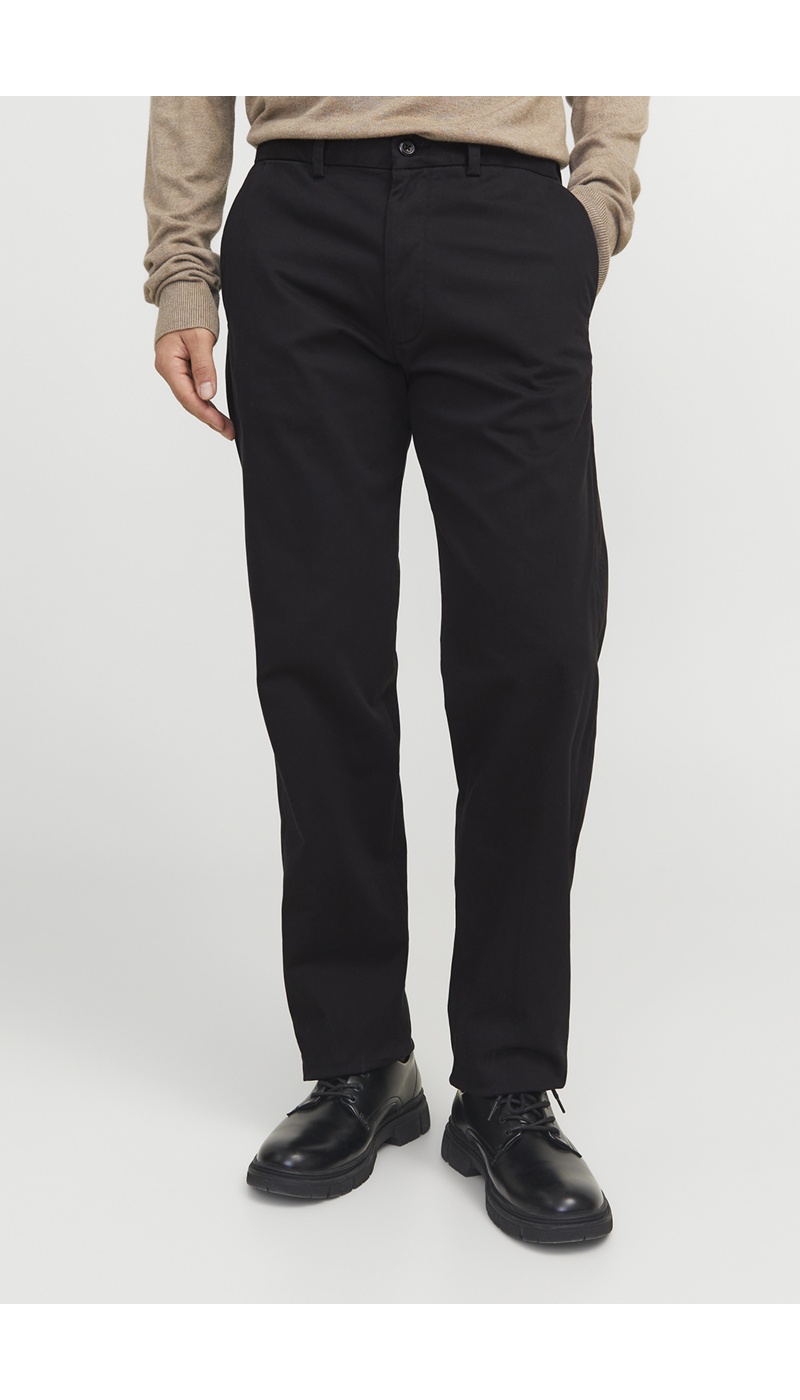 JACKandJONES  BLACK PANTALONS