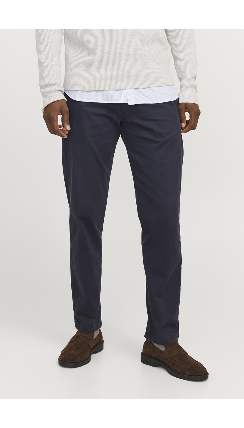 JPSTKANE Navy Chinos Length 34 Jack&Jones - 4 | MEN