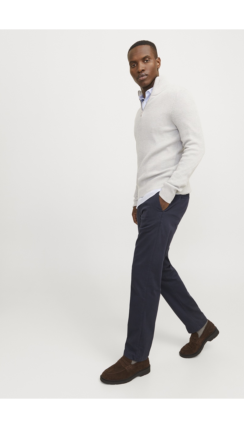 JPSTKANE Navy Chinos Length 34 Jack&Jones - 1 | MEN