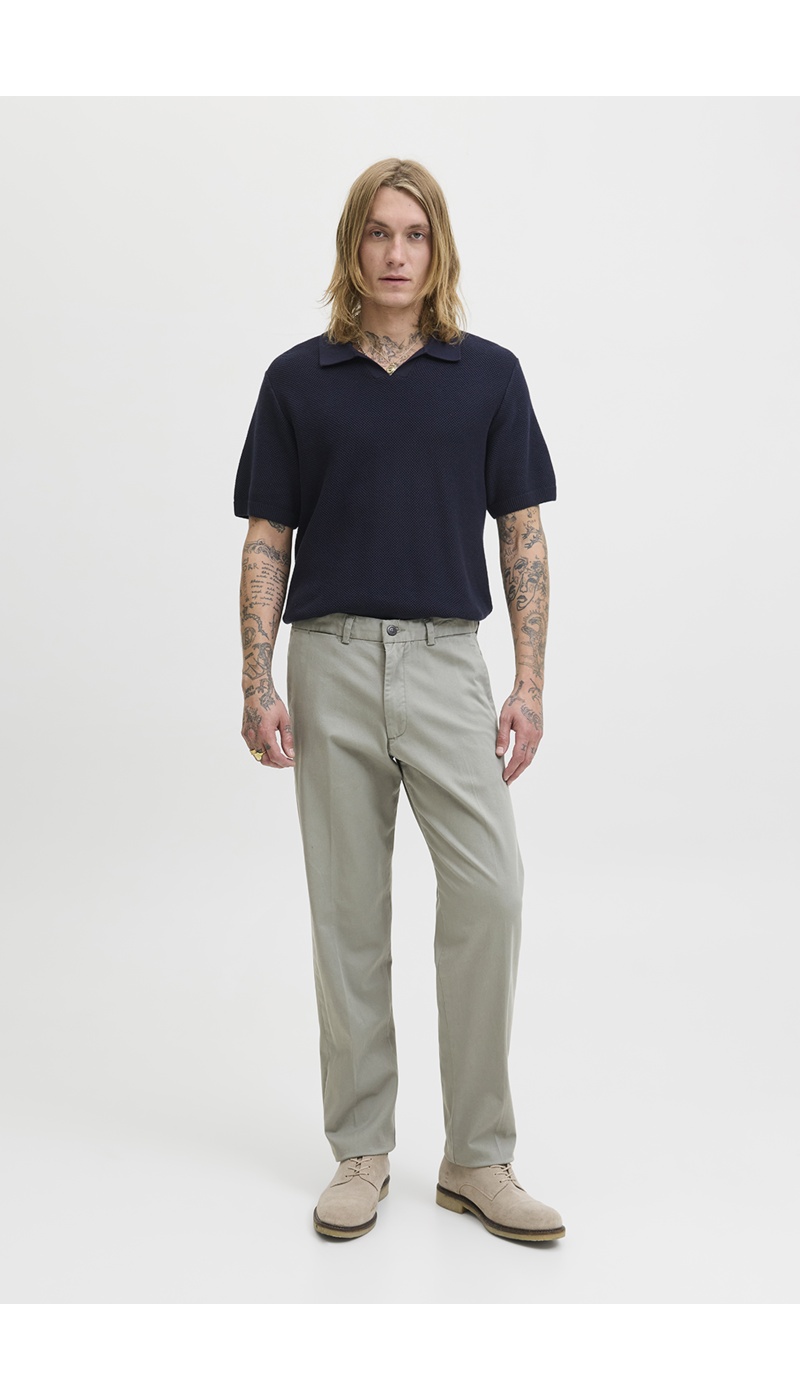 JPSTKANE Khaki Chinos Länge 32 Jack&Jones - 1 | MÄNNER