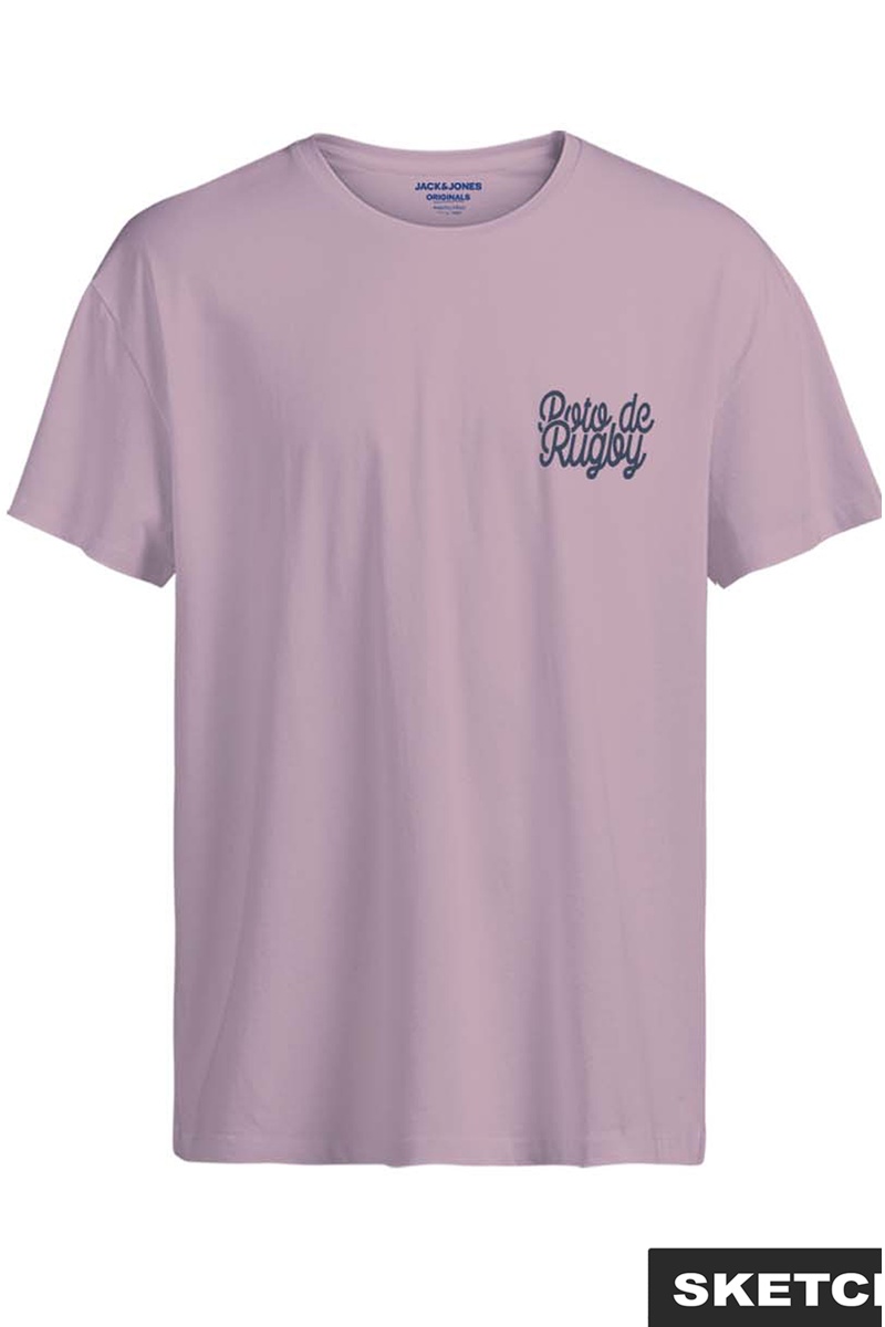 JACKandJONES PINK NECTAR T-SHIRTS MC 2