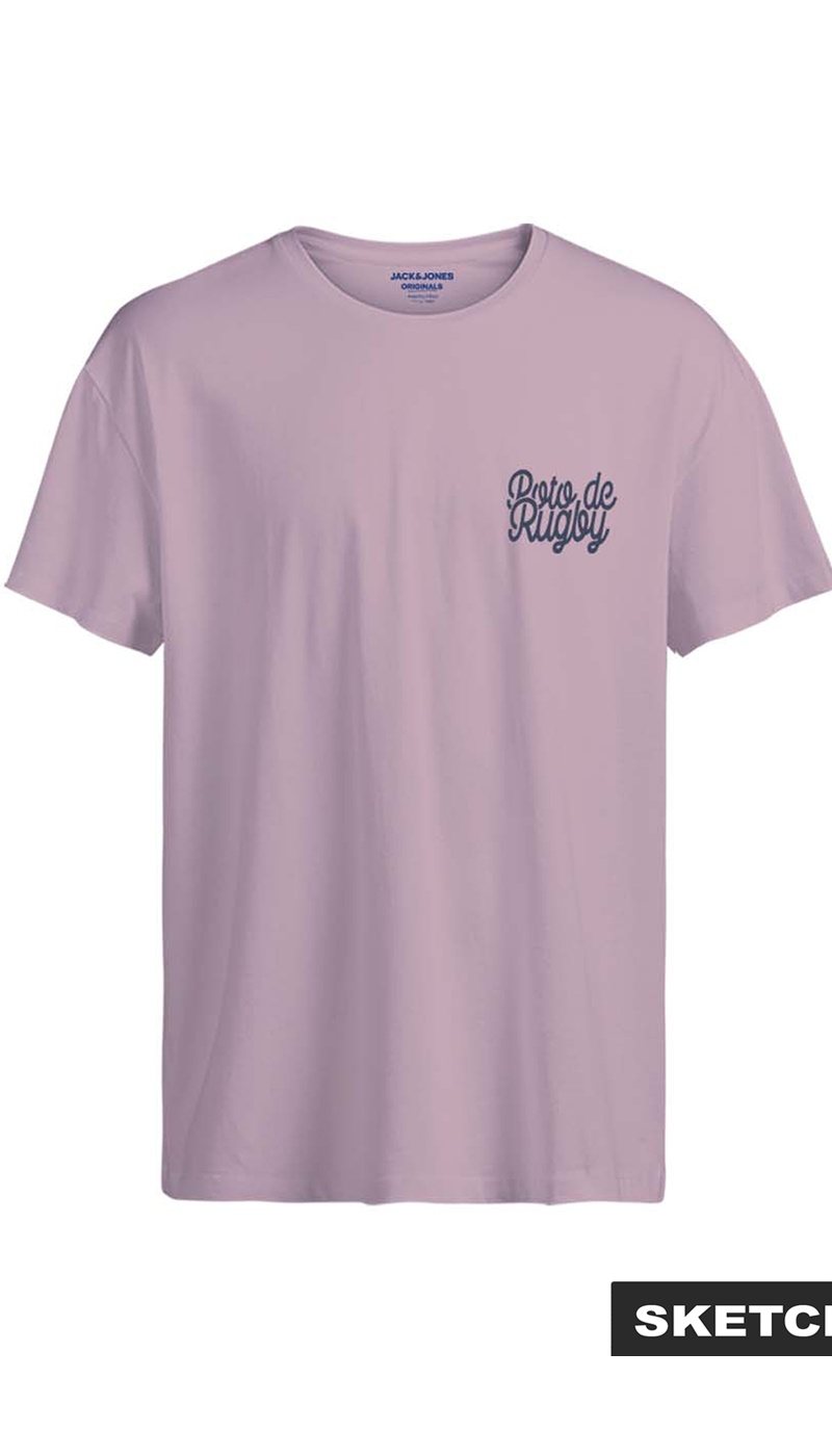 JACKandJONES PINK NECTAR T-SHIRTS MC