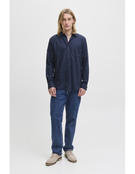 Marineblaues Hemd JJECLASSIC Jack&Jones - 1 | TOPS